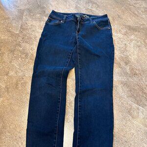 INC Denim Jeans Skinny Leg Curvy Fit Dark Wash - 4P